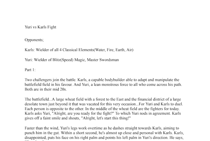 write entertaining fiction stories